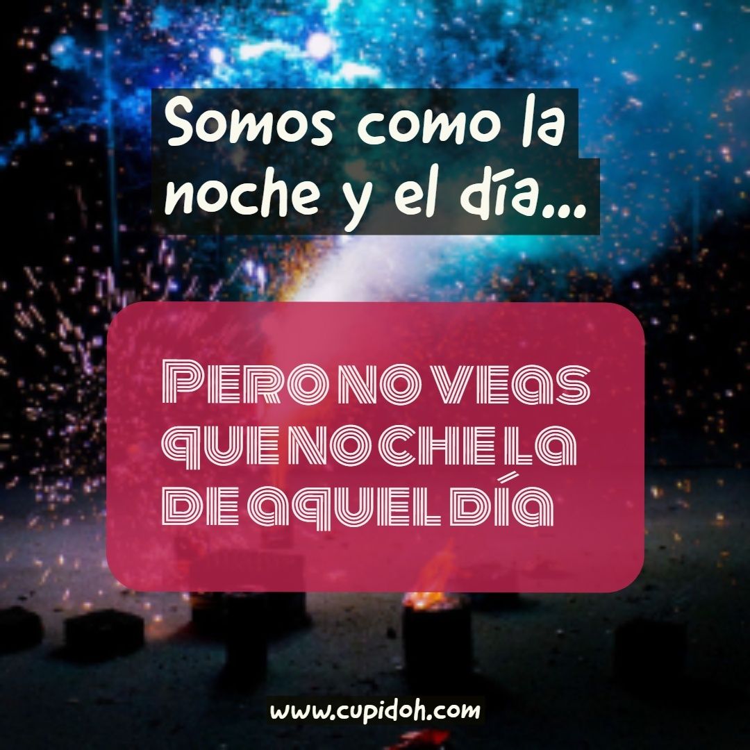 como la noche y el dia