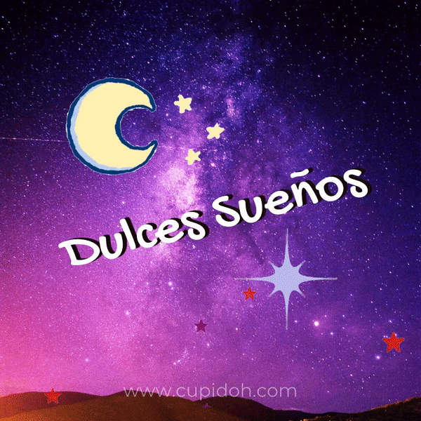 Dulces sueños buenas noches